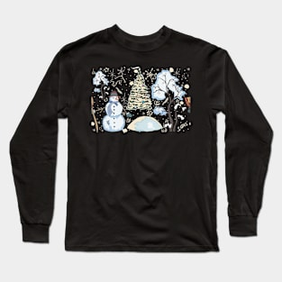 Snowman Long Sleeve T-Shirt